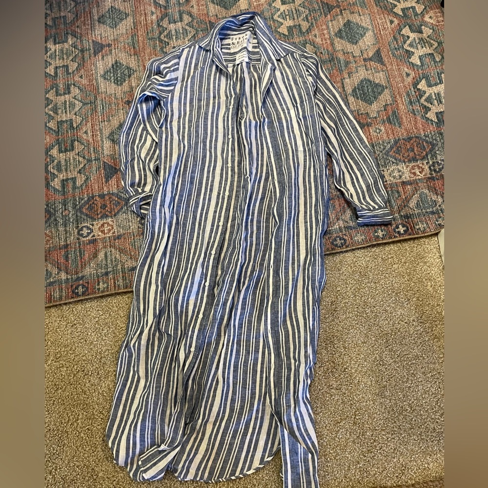 Frank & Eileen RORY Maxi Shirtdress
